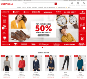 Cornelia Online Shop Schweiz Versand ch